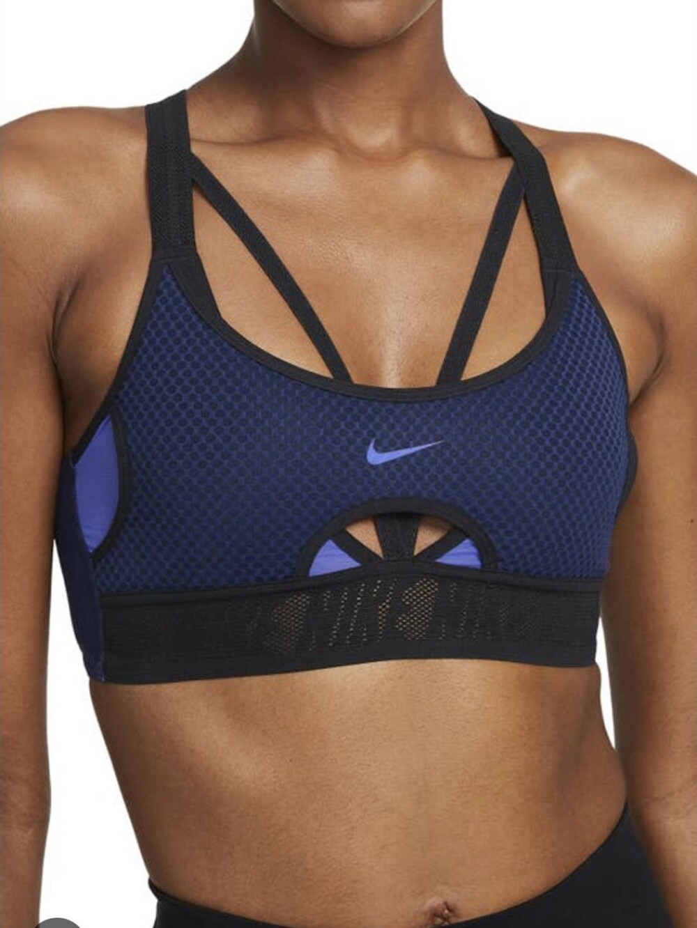 Nike Indie Breath Bra Dri-Fit Light Support Size Small
